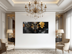 Golden Becoming – Butterfly Beauty 40×12 Panoramic Canvas