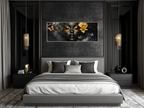 Golden Becoming – Butterfly Beauty 40×12 Panoramic Canvas