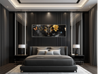 Golden Becoming – Butterfly Beauty 40×12 Panoramic Canvas