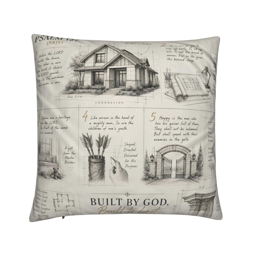 Perfectly Imperfect™ Legacy Collector Cushion (Psalms 127)