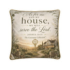 Joshua 24:15 Christian Pillow | Christian Housewarming | Covenant 2