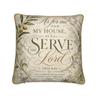 Joshua 24:15 Christian Pillow | Christian Housewarming | Covenant 2