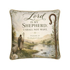 Psalm 23 Decorative Pillow | Christian Bedroom Décor | Shepherd Collec