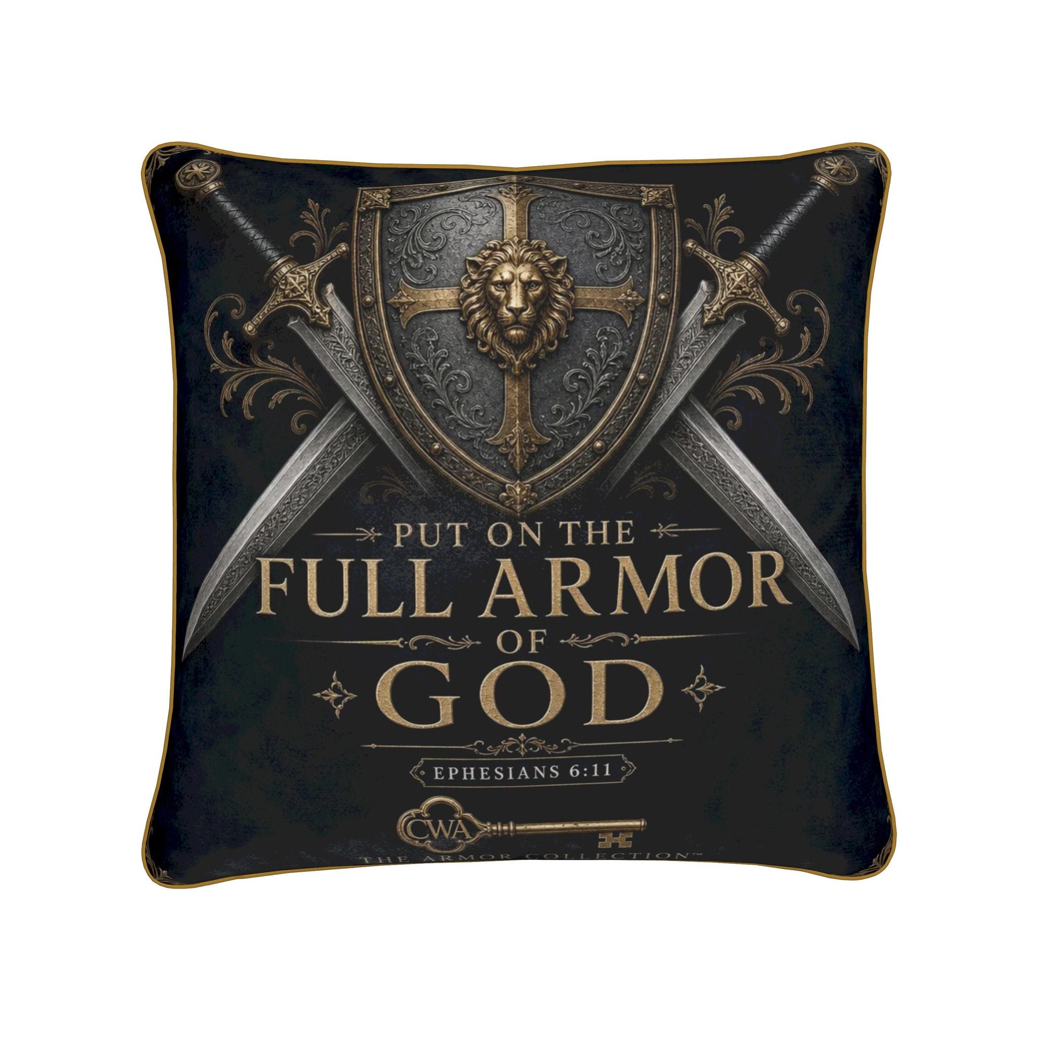 Armor of God Pillow | Ephesians 6 Christian Home Décor