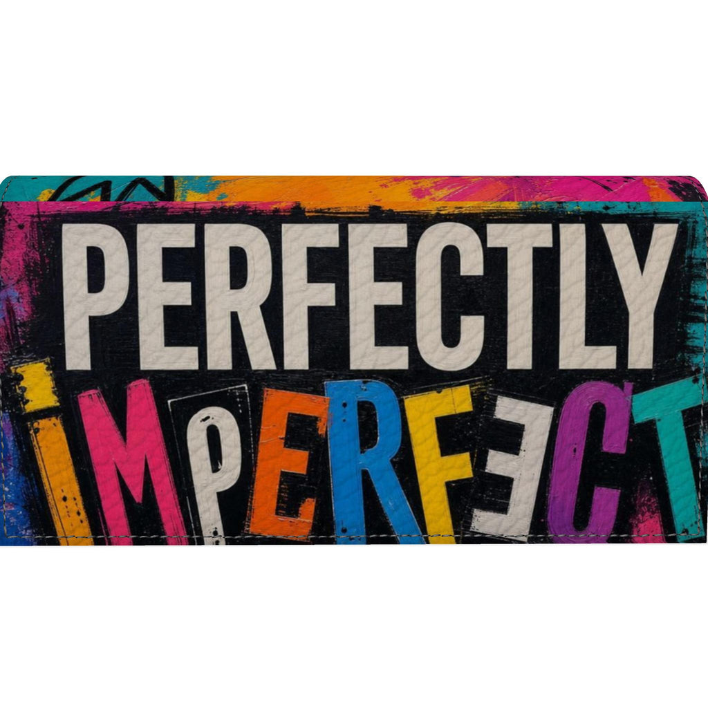 Perfectly Imperfect Abstract Kenway Evening Bag | Luxury Leather Bag