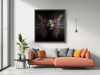 Faith Rising – Butterfly Beauty 12×12 Framed Wall Art