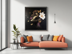 Lady Samara – Butterfly Beauty 12×12 Framed Wall Art