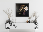 Lady Samara – Butterfly Beauty 12×12 Framed Wall Art