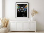 Lady Serenity – Butterfly Beauty 12×12 Framed Wall Art