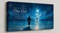 Walk By Faith™ Landscape Wall Art | "Step Out" Jesus Walking on Water