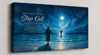Walk By Faith™ Landscape Wall Art | "Step Out" Jesus Walking on Water