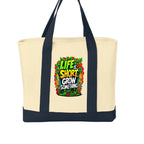 Natural/Navy - B400 - BACK