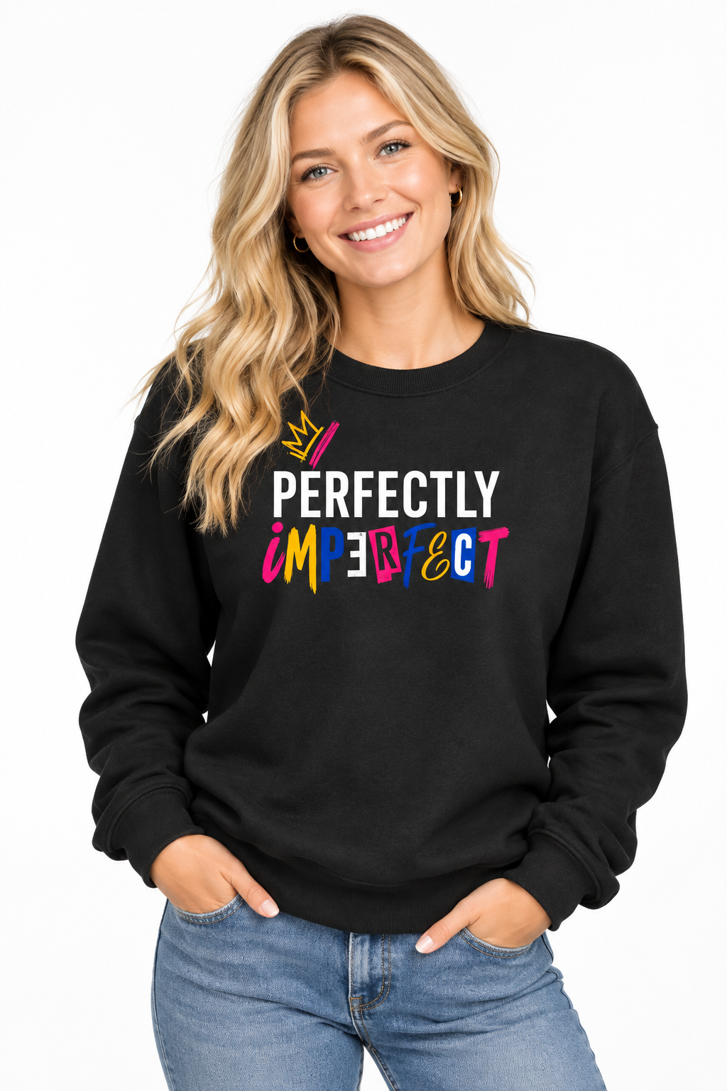 Crocked Crown| Perfectly Imperfect™ Premium Sweatshirt