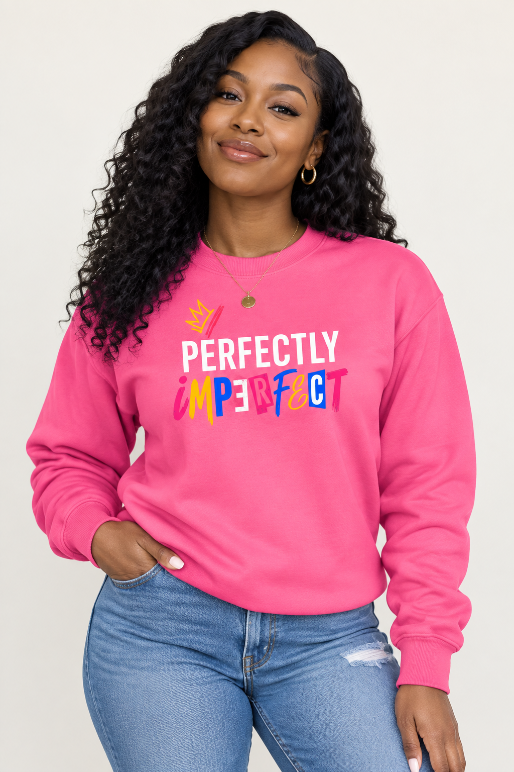 Crocked Crown| Perfectly Imperfect™ Premium Sweatshirt