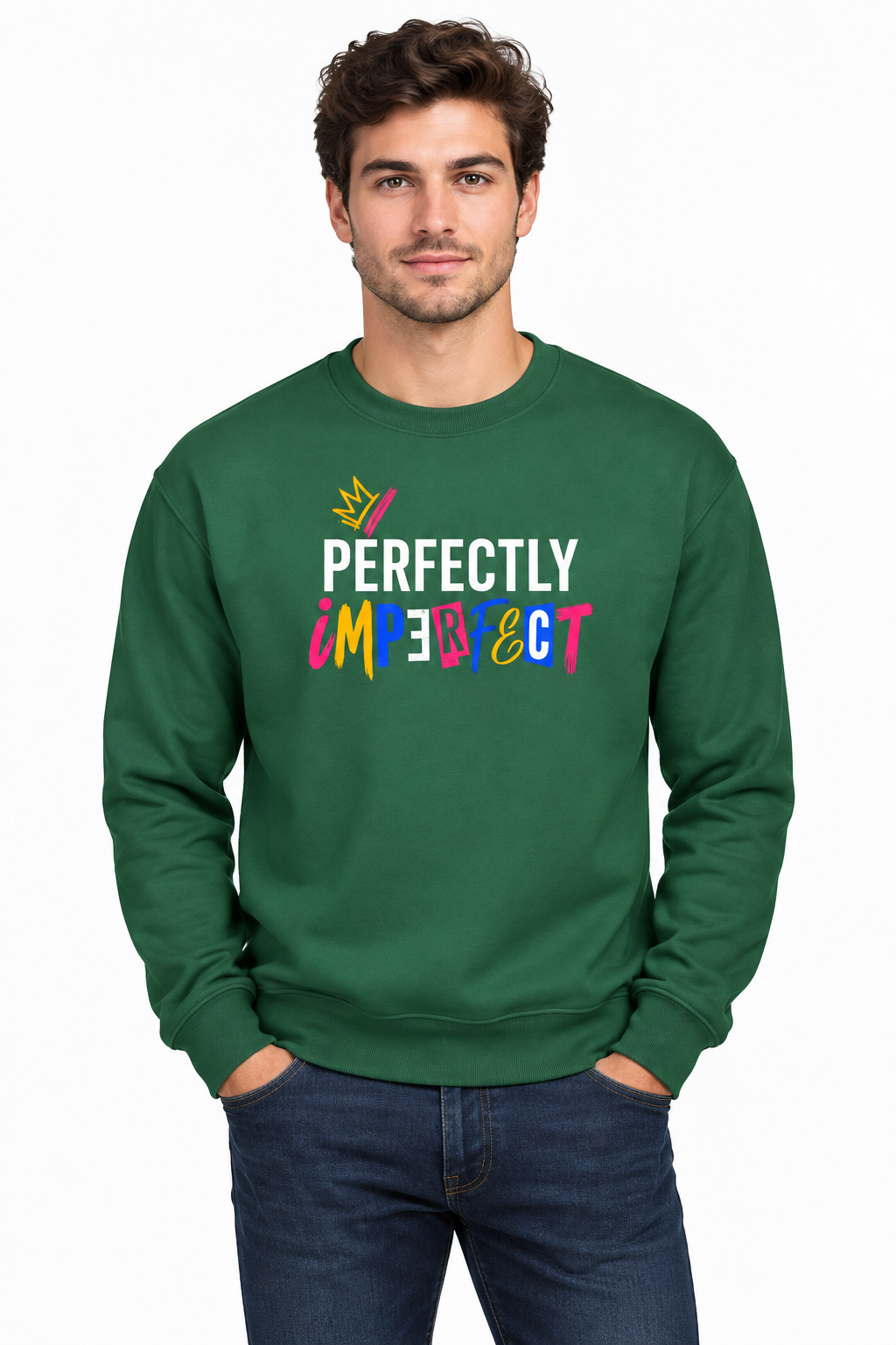 Crocked Crown| Perfectly Imperfect™ Premium Sweatshirt